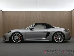 Silber Gebraucht 2020 Porsche Boxster Spyder Cabrio | 109.900 €