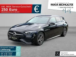 Unilack schwarz Gebraucht 2023 Mercedes C220 AMG line Limousine | 44.250 € (Teuer)