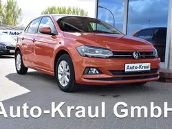 Orange Gebraucht 2021 VW Polo Highline Limousine | 16.749 € (Guter Preis)