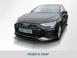 Mythosschwarz metallic Gebraucht 2024 Audi A3 S-Line Limousine | 35.940 € (Teuer)