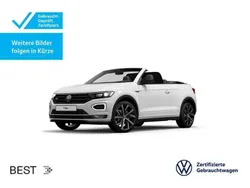 Pure white/schwarz Gebraucht 2020 VW T-Roc Cabriolet Style Cabrio | 26.499 € (Etwas zu teuer)
