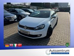 Pure white Gebraucht 2012 VW Golf Cabriolet LOUNGE Cabrio | 7.450 € (Guter Preis)