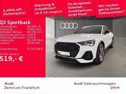 Weiß Gebraucht 2025 Audi Q3 Sportback S-Line SUV | 48.289 € (Teuer)