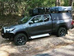 Grau Gebraucht 2021 Toyota HiLux Abholung | 33.280 € (Superpreis)