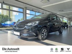 Onyx schwarz Gebraucht 2018 Opel Corsa Edition Limousine | 7.980 € (Fairer Preis)