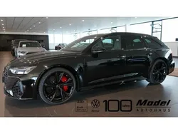 Mythosschwarz metallic Gebraucht 2024 Audi RS6 Advanced Plus Kombi | 129.900 € (Teuer)