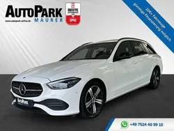 Weiß Gebraucht 2022 Mercedes C220 Night Limousine | 21.998 € (Guter Preis)
