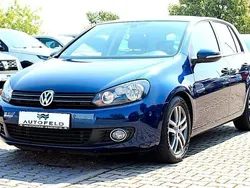 Blau Gebraucht 2008 VW Golf VI Limousine | 8.950 € (Teuer)