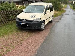 Gelb Gebraucht 2014 VW Caddy Maxi Van / Kleinbus | 4.000 € (Fairer Preis)