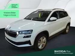 Moonweiss metallic Gebraucht 2024 Skoda Karoq Selection SUV | 29.930 € (Guter Preis)