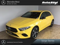Unilack sonnengelb Gebraucht 2023 Mercedes A250 Progressive Limousine | 27.780 € (Superpreis)