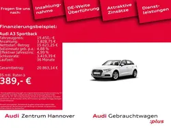Weiß Gebraucht 2019 Audi A3 Sportback Design Limousine | 19.450 € (Fairer Preis)