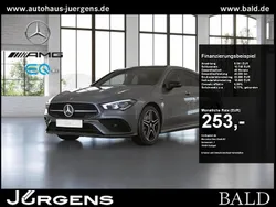 Metalliclack mountaingrau Gebraucht 2021 Mercedes CLA250e Shooting Brake AMG Kombi | 26.440 € (Fairer Preis)