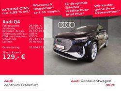 Mythosschwarz metallic Gebraucht 2022 Audi Q4 e-tron Ambiente SUV | 28.990 € (Superpreis)