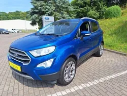 Saphirblau metallic Gebraucht 2018 Ford Ecosport Titanium SUV | 15.550 € (Fairer Preis)