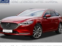 Magmarot metallic (rot) Gebraucht 2021 Mazda 6 Edition Kombi | 27.999 € (Guter Preis)