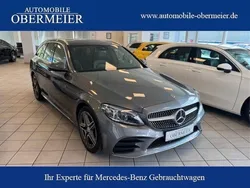 Grau (selenitgrau metalliclack) Gebraucht 2018 Mercedes C300 AMG Kombi | 31.950 € (Etwas zu teuer)