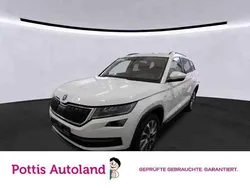 Weiss Gebraucht 2021 Skoda Kodiaq Clever SUV | 30.977 € (Guter Preis)