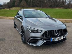 Grau Gebraucht 2020 Mercedes CLA45 AMG Shooting Brake AMG Kombi | 47.000 € (Etwas zu teuer)