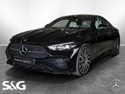 Metalliclack obsidianschwarz Gebraucht 2024 Mercedes CLE220 AMG Coupé | 54.480 € (Guter Preis)