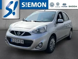 M) (silber Gebraucht 2017 Nissan Micra Acenta Kleinwagen | 8.830 € (Etwas zu teuer)