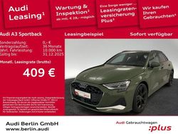 Distriktgrün metallic Gebraucht 2024 Audi A3 Advanced Plus Kombi | 35.700 €