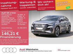 Taifungrau metallic Gebraucht 2022 Audi Q4 Sportback e-tron Ambiente SUV | 28.999 € (Fairer Preis)