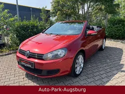 Rot Gebraucht 2015 VW Golf Cabriolet Cabrio | 7.680 € (Fairer Preis)
