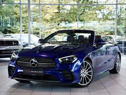 Blau Gebraucht 2021 Mercedes E220 AMG line Cabrio | 48.800 € (Teuer)