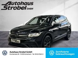 Deep black perleffekt (metallic) Gebraucht 2023 VW Tiguan Allspace Move SUV | 45.990 € (Teuer)