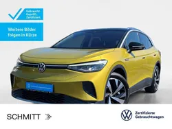 Honey yellow metallic / schwar Gebraucht 2021 VW ID.4 Pro Performance SUV | 26.999 € (Guter Preis)
