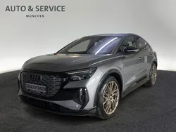 Grau Gebraucht 2022 Audi Q4 Sportback e-tron Sport SUV | 37.960 € (Fairer Preis)