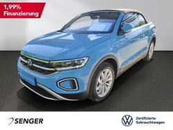 Blau Gebraucht 2024 VW T-Roc Cabriolet Style Cabrio | 28.180 € (Fairer Preis)