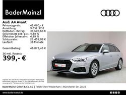 Florettsilber metallic Gebraucht 2024 Audi A4 Advanced Plus Kombi | 41.680 € (Teuer)