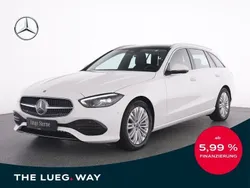 Weiß Gebraucht 2024 Mercedes C220 Avantgarde Limousine | 42.785 € (Fairer Preis)