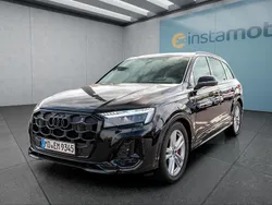 Schwarz Gebraucht 2024 Audi Q7 S-Line SUV | 96.399 €