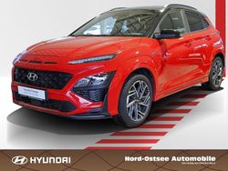 Ignite flame / phantom black r / Gebraucht 2022 Hyundai Kona N Line SUV | 20.290 € (Etwas zu teuer)