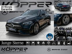 Schwarz Gebraucht 2024 Mercedes C300 AMG Limousine | 46.666 € (Fairer Preis)