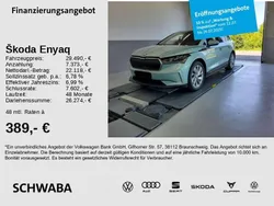 Arcticsilber metallic Gebraucht 2021 Skoda Enyaq iV SUV | 29.490 € (Guter Preis)