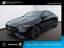 Schwarz kosmosschwarz Gebraucht 2024 Mercedes CLA250e AMG Limousine | 40.680 € (Teuer)