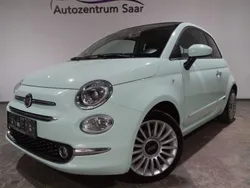 Grün Gebraucht 2018 Fiat 500 Lounge Cabrio | 13.480 € (Etwas zu teuer)
