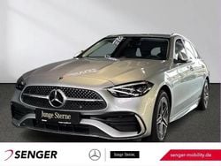 Lack hightechsilber Gebraucht 2025 Mercedes C300e AMG line Kombi | 48.760 € (Fairer Preis)