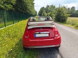Rot Gebraucht 2018 Fiat 500C Lounge Cabrio | 9.600 € (Guter Preis)