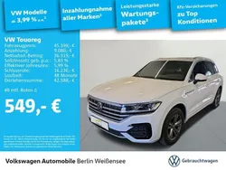 0q pure white Gebraucht 2021 VW Touareg R-line SUV | 45.399 € (Fairer Preis)