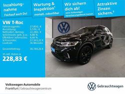 Schwarz Gebraucht 2022 VW T-Roc R-line SUV | 27.850 € (Guter Preis)