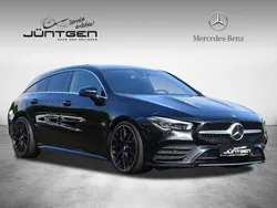 Unilack nachtschwarz Gebraucht 2020 Mercedes CLA250 Shooting Brake AMG line Kombi | 32.888 € (Etwas zu teuer)