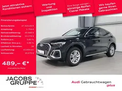 Schwarz Gebraucht 2024 Audi Q5 Sportback S-Line SUV | 47.420 € (Fairer Preis)
