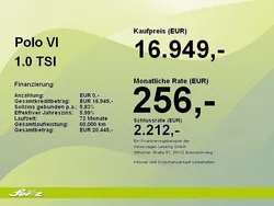 Rot Gebraucht 2020 VW Polo Highline Limousine | 16.949 € (Fairer Preis)