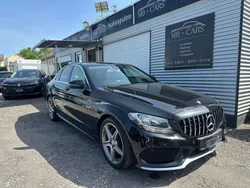 Obsidianschwarz metalliclack Gebraucht 2015 Mercedes C220 AMG line Limousine | 17.700 € (Fairer Preis)