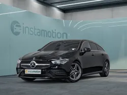 Schwarz Gebraucht 2020 Mercedes CLA250 Shooting Brake AMG line Kombi | 28.550 € (Fairer Preis)